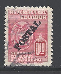 Ecuador Sc # 546 used (BBC)