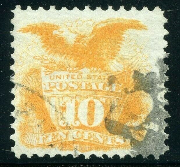 US SCOTT #116 GP Used-F-VF Flawless Example W/ Crowe Cert (GARY 11/18/20)