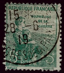 Important Semi-Postal France B4 Used F-VF...From a great auction!