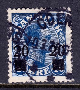 Denmark - Scott #177 - Used - Hinge bump - SCV $18