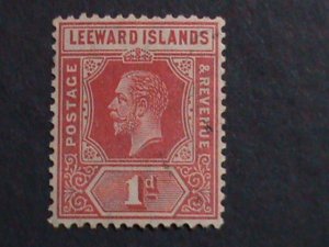 ​LEEWARD ISLANDS-1912 SC#48 KING GEORGE V-LIGHT CANCEL 111 YEARS OLD VF
