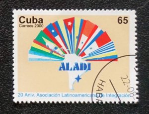 CUBA Sc# 4094  LATIN AMERICAN INTEGRATION ASSOCIATION  2000  used / cancelled