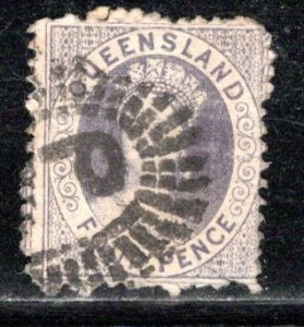 Australia Queensland Scott 23, used