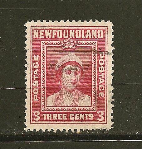 Newfoundland 255 Queen Elizabeth Used