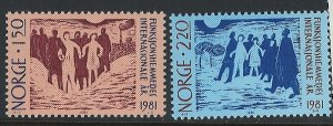 Norway Scott 790-791 MNH 