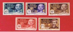 French Equatorial Africa #51 /63   MNH OG   Gentil & Crampel   Free S/H