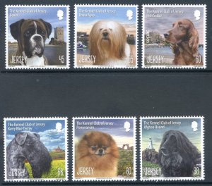 Jersey 2013 Kennel Club set SG1726/1731 Unmounted Mint 