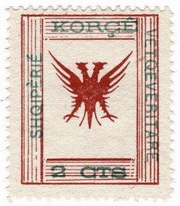 (I.B) Albania Local Post : Korce 2c