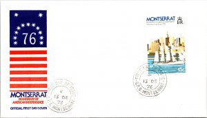 Montserrat, Worldwide First Day Cover, Americana