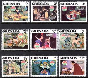 Grenada 1021-1029 Disneys MNH VF