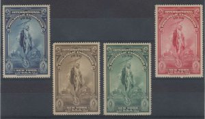 USA 1936 CINDERELLA NY INTERNATIONAL PHILATELIC EXHIBITION FULL SET MNH 