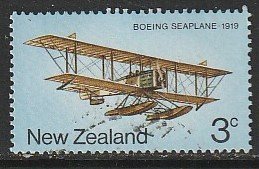 1974 New Zealand - Sc 556 - used VF - single - Boeing Seaplane