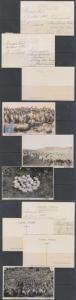 ARGENTINA 1925 PHOTO PPC's SANTA CRUZ 7 CARDS WITH LOCAL FAUNA PENGUINS, SHEEPS+ 