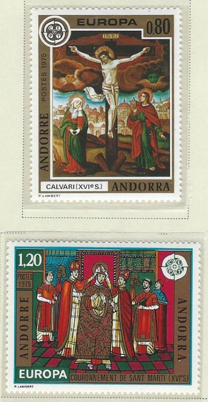 FRENCH ANDORRA mh multiple item SC. 236-237