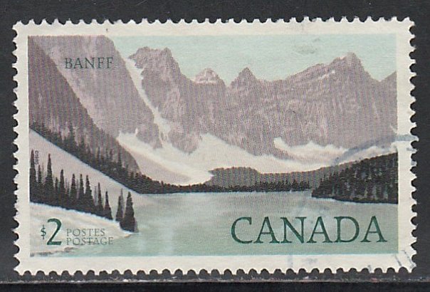 Canada # 936, Banff National Park, Used, 1/3 Cat