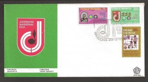 1981 Boy Scout Indonesia National Jamboree FDC