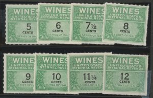 United States #RE117-125 Unused Single