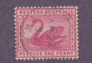 Western Australia # 73, Swan, Used,