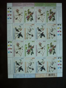 Stamps - Canada - Scott# 2036-2039 - Mint Never Hinged Pane of 16 Stamps