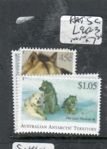 AUSTRALIAN  ANTARCTIC TERRITORY SC L90-93       MNH        P0302C H