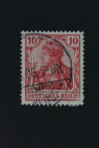 Germany     Scott # 83b      10pf     1905-01-01        Watermark 125