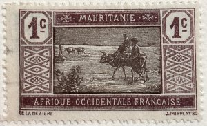 AlexStamps MAURITANIA #18 VF Mint