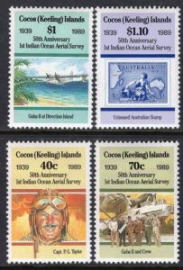 Cocos Keeling Islands 203-206 MNH VF