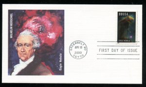 US 3384 Hubble Space Telescope Eagle Nebula UA Fleetwood cachet FDC