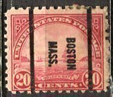 U.S.A.; 1931; Sc. # 698;   Used Pre-Cancel Perf. 10 1/2 x 11 Single Stamp