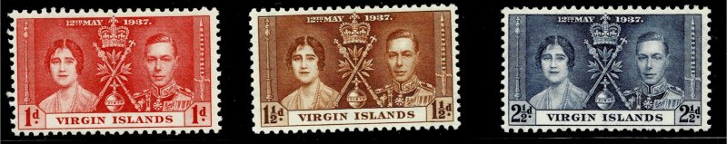 British Virgin Islands 73-75 - MH