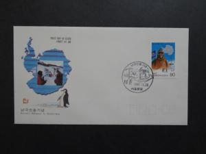 Korea 1987 Antarctic Expedition Cover - Z9417