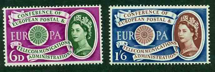 GREAT BRITAIN Sc. 377-78** - MNH!