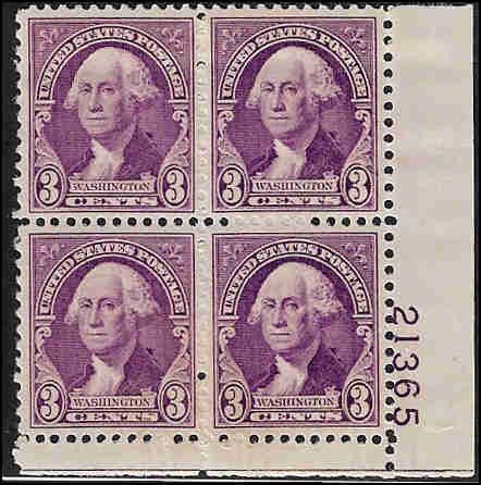 720 Mint,OG,NH... Plate Block of 4... SCV $2.25... XF