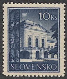 SLOVAKIA 1940 Sc 44, Mint H VF Building