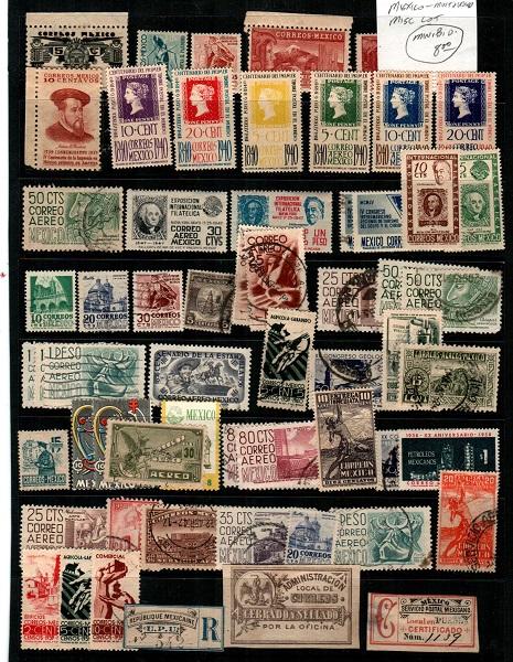 Mexico - small collection of mixed mint and used stamps [TC1027]