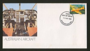 AUSTRALIA-FDC-AUSTRALIAN AIRCRAFT-1980.