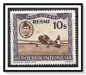 Indonesia #CO1 Air Mail Official MH