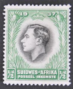 DYNAMITE Stamps: South West Africa Scott #125b  UNUSED