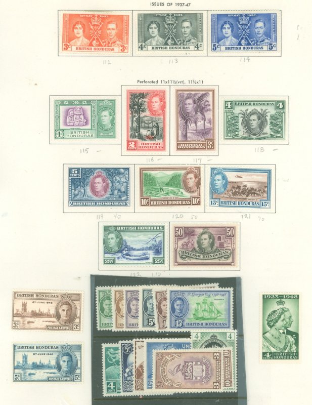 British Honduras #112/142  Single