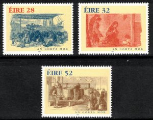 IRELAND 1997 Great Famine Anniversary; Scott 1064-66, SG 1128-30; MNH