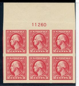 US SCOTT #533 PLATE BLOCK MINT-GEM-OG-NH A REAL BEAUTY (5/31/23 GP)