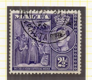 Malta 1943 Early Issue Fine Used 2.5d. NW-200475 