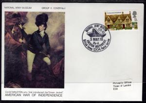 Great Britain American War of Independence Army Museum 1970 Cover