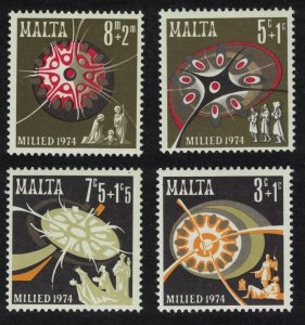 Malta Christmas 4v 1974 MNH SG#532-535