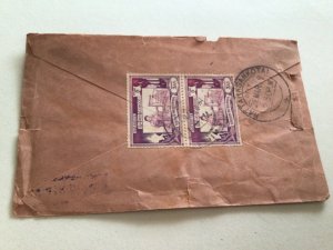 Burma 1919 to India  cover  A13415