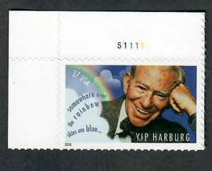3905 Yip Harburg MNH plate number single PNS