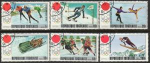 Togo  Scott  789-793, C165  CTO  Complete 