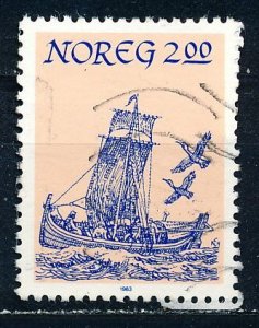 Norway #829 Single Used