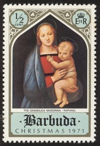 BARBUDA Sc 99 VF/MNH - 1971 ½¢ Christmas