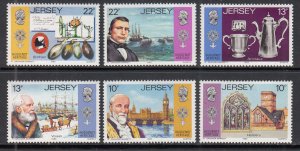 Jersey 366-371 MNH VF